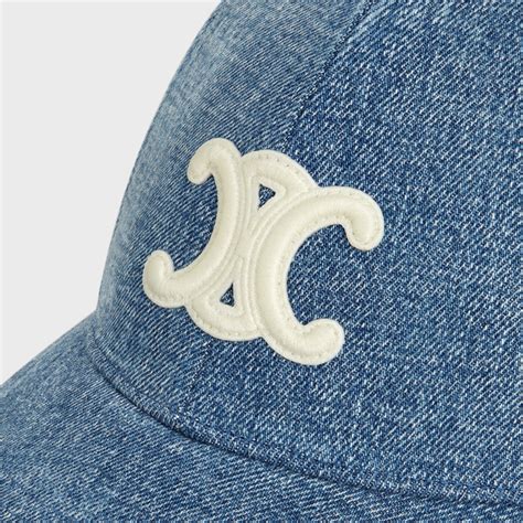 celine caps|celine denim baseball cap.